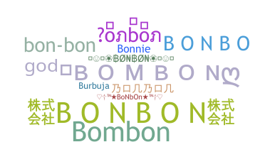 暱稱 - Bonbon