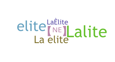 暱稱 - LAElite