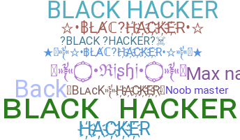暱稱 - BlackHacker