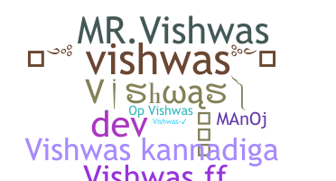 暱稱 - Vishwas