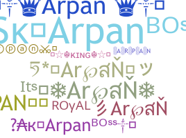暱稱 - Arpan