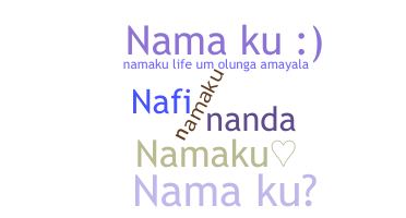 暱稱 - Namaku