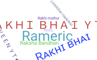 暱稱 - Rakhi