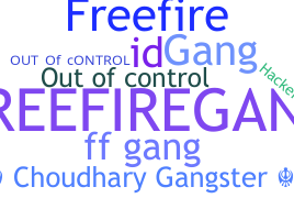暱稱 - Freefiregang