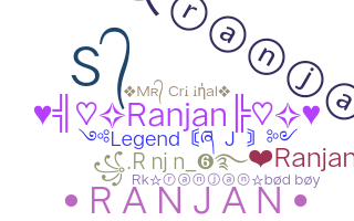 暱稱 - Ranjan