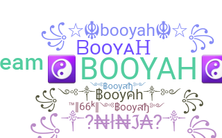 暱稱 - Booyah