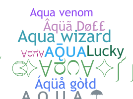 暱稱 - Aqua