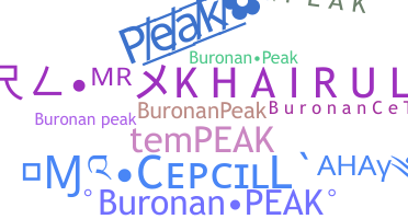 暱稱 - BuronanPEAK