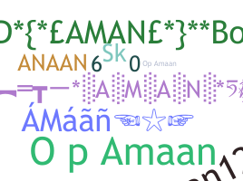 暱稱 - Amaan786aj