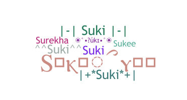 暱稱 - SuKi