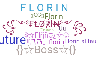 暱稱 - Florin