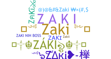 暱稱 - zaki