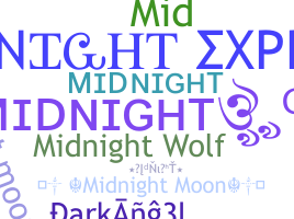 暱稱 - Midnight