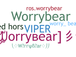 暱稱 - WorryBear