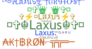 暱稱 - Laxus