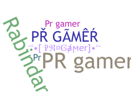 暱稱 - Prgamer