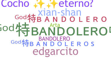 暱稱 - bandolero