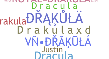 暱稱 - drakula
