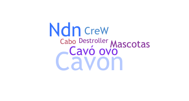 暱稱 - Cavo