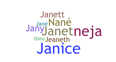 暱稱 - Janeth