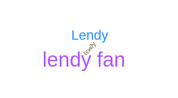 暱稱 - Lendy