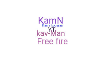暱稱 - Kaman