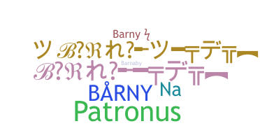 暱稱 - Barny