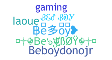 暱稱 - Beboy