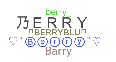 暱稱 - Berry