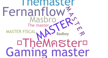 暱稱 - TheMaster