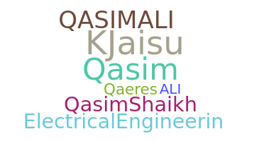 暱稱 - QasimAli