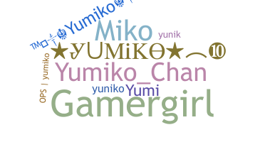 暱稱 - Yumiko