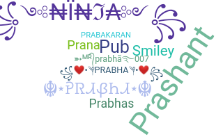 暱稱 - Prabha