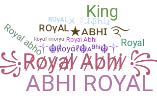 暱稱 - Royalabhi