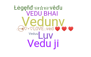 暱稱 - Vedu