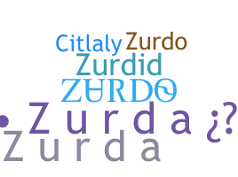 暱稱 - Zurda