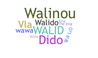 暱稱 - Walid