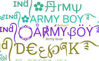 暱稱 - armyboy