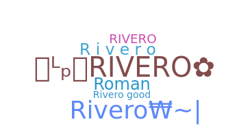 暱稱 - Rivero