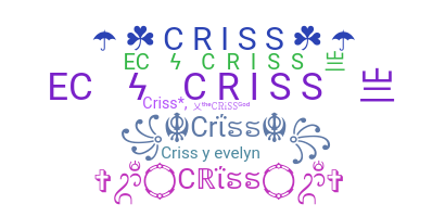 暱稱 - Criss