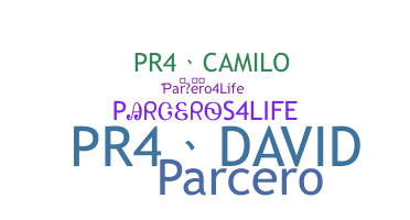 暱稱 - Parceros4Life