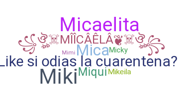 暱稱 - Micaela