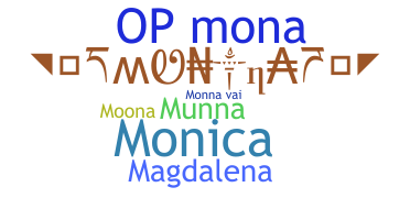 暱稱 - Monna