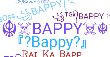 暱稱 - Bappy