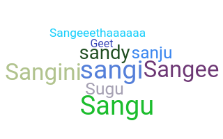 暱稱 - Sangeeta