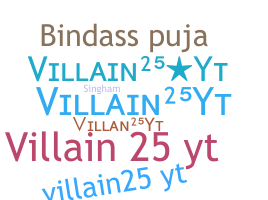 暱稱 - Villain25yt