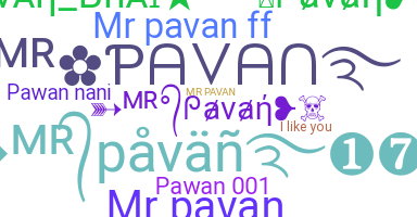 暱稱 - MrPavan