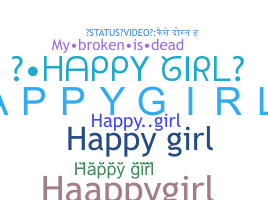 暱稱 - happygirl