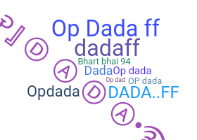 暱稱 - OpDada