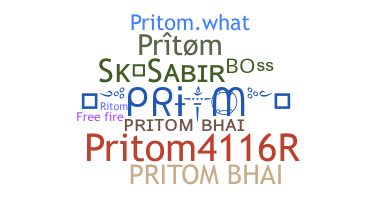 暱稱 - Pritom